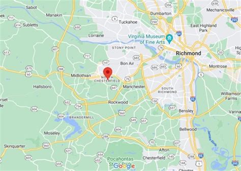 po box 73810 north chesterfield va|North Chesterfield Map .